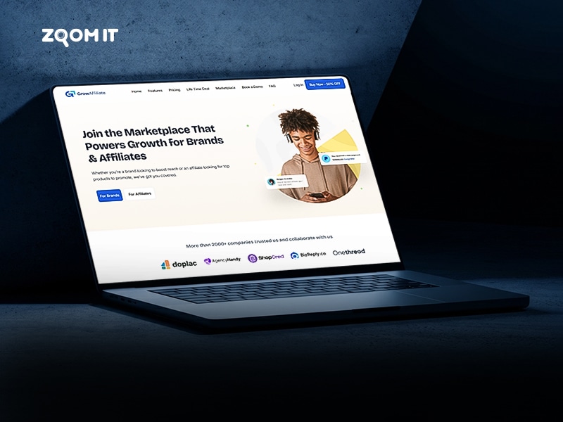 GrowAffiliate – Affiliate Marketing SaaS Platform